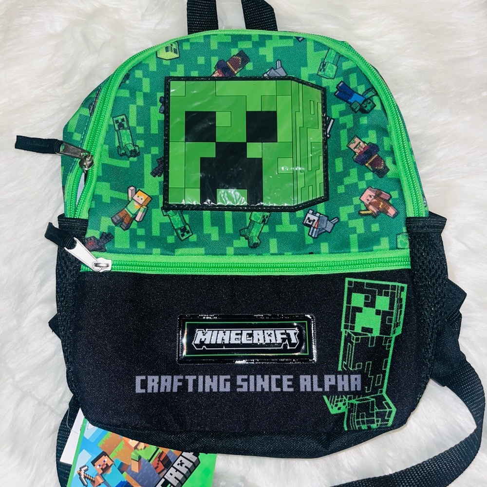 Green and Black Kids MINI Backpack